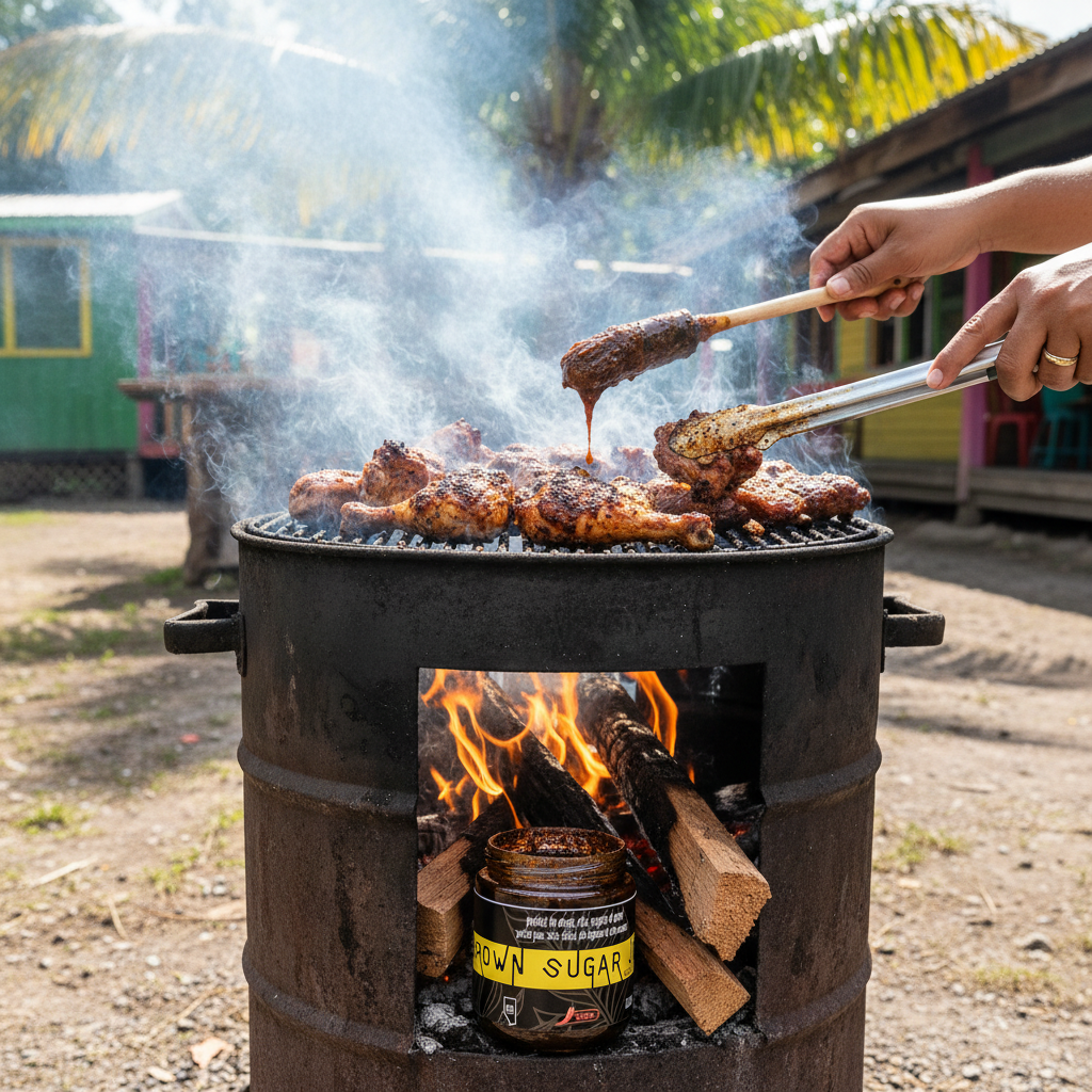 Brown Sugar Jerk Marinade at authentic jerk pit