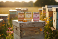 Richards Roots Honey on Beehives