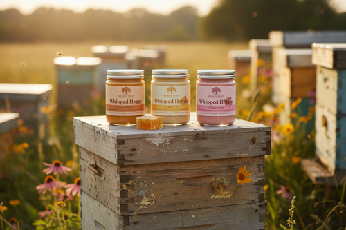 Richards Roots Honey on Beehives